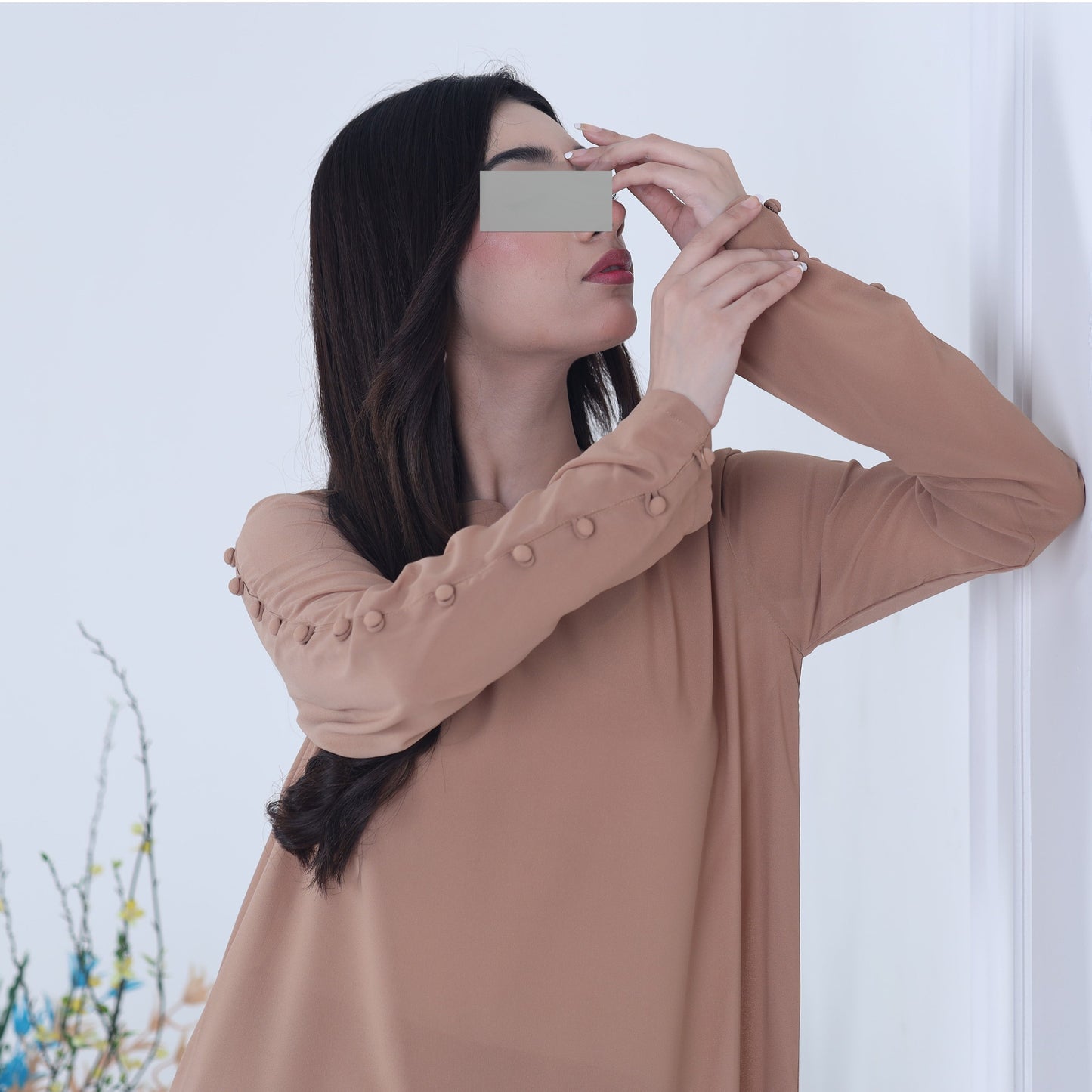 Macchiato Buttoned Set